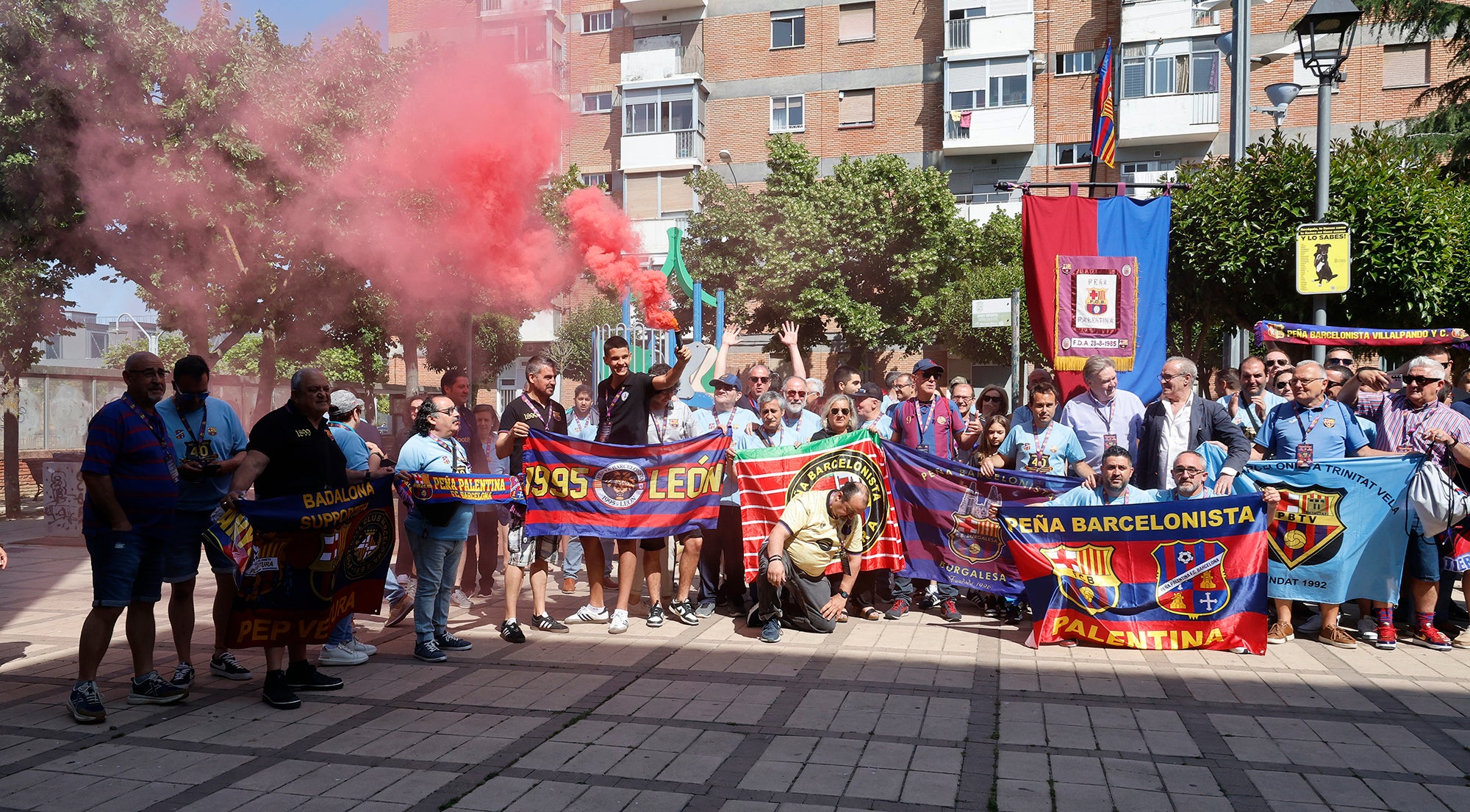 Cuarenta años de barcelonismo en Palencia