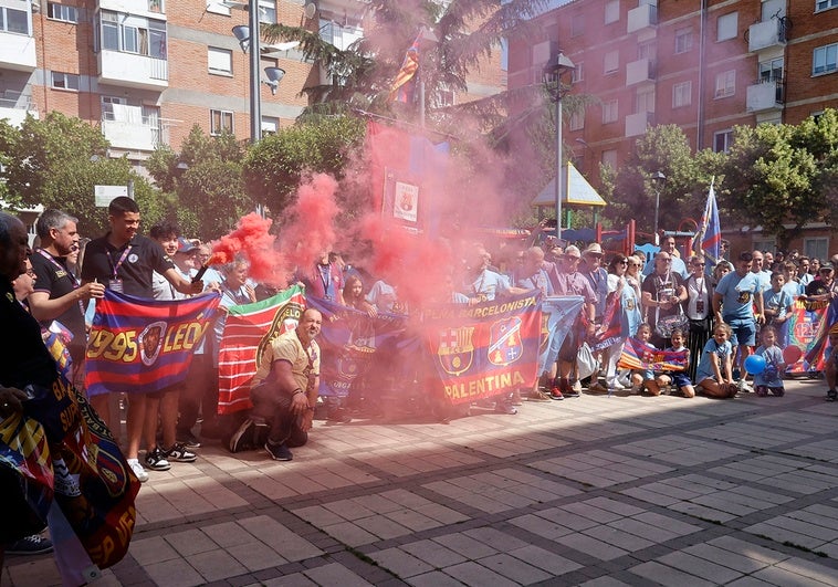 Cuarenta años de barcelonismo en Palencia