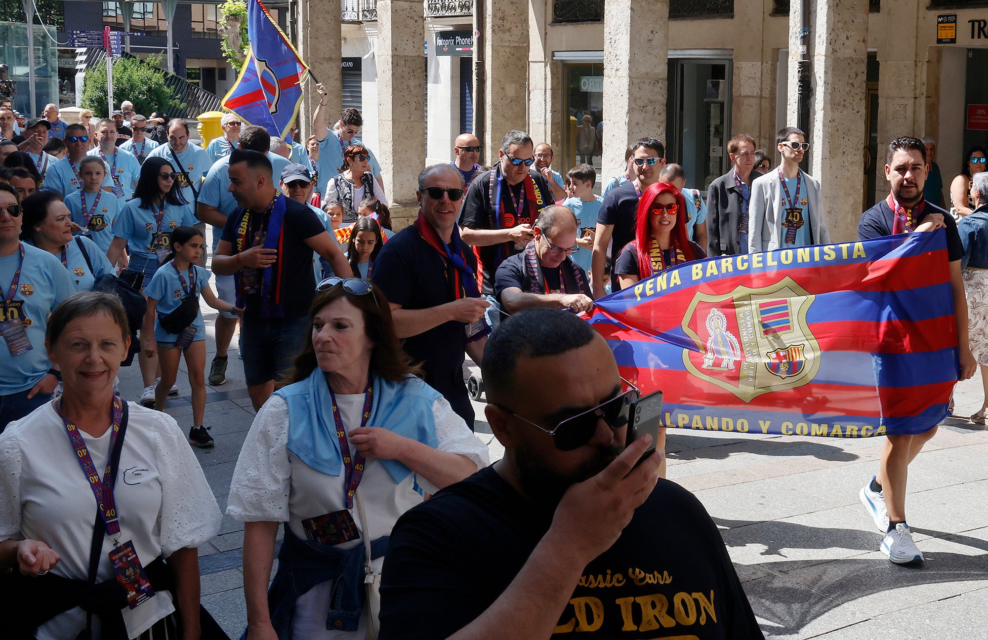 Cuarenta años de barcelonismo en Palencia