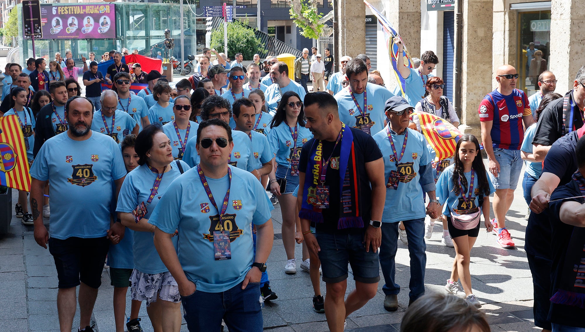 Cuarenta años de barcelonismo en Palencia
