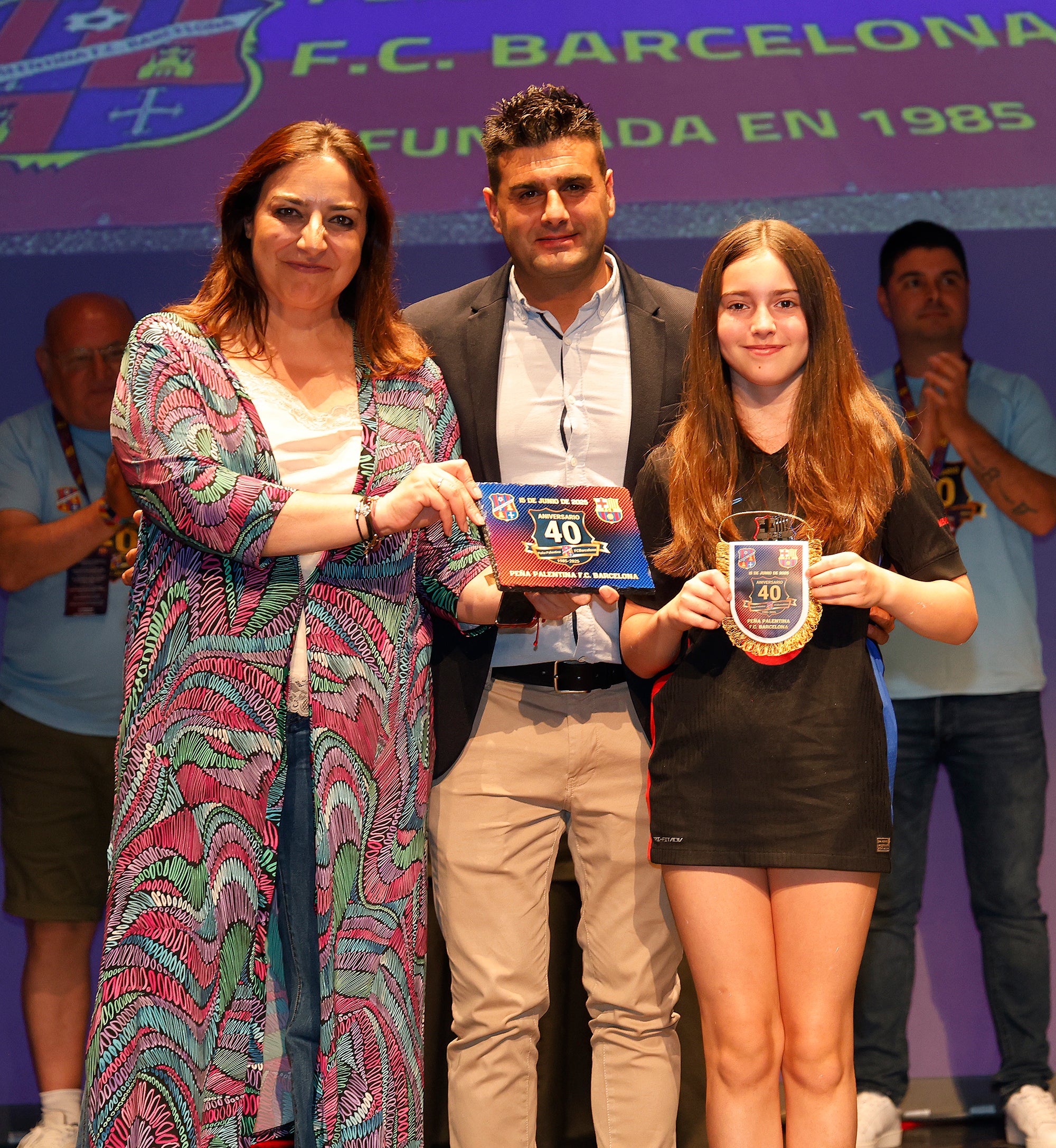 Cuarenta años de barcelonismo en Palencia