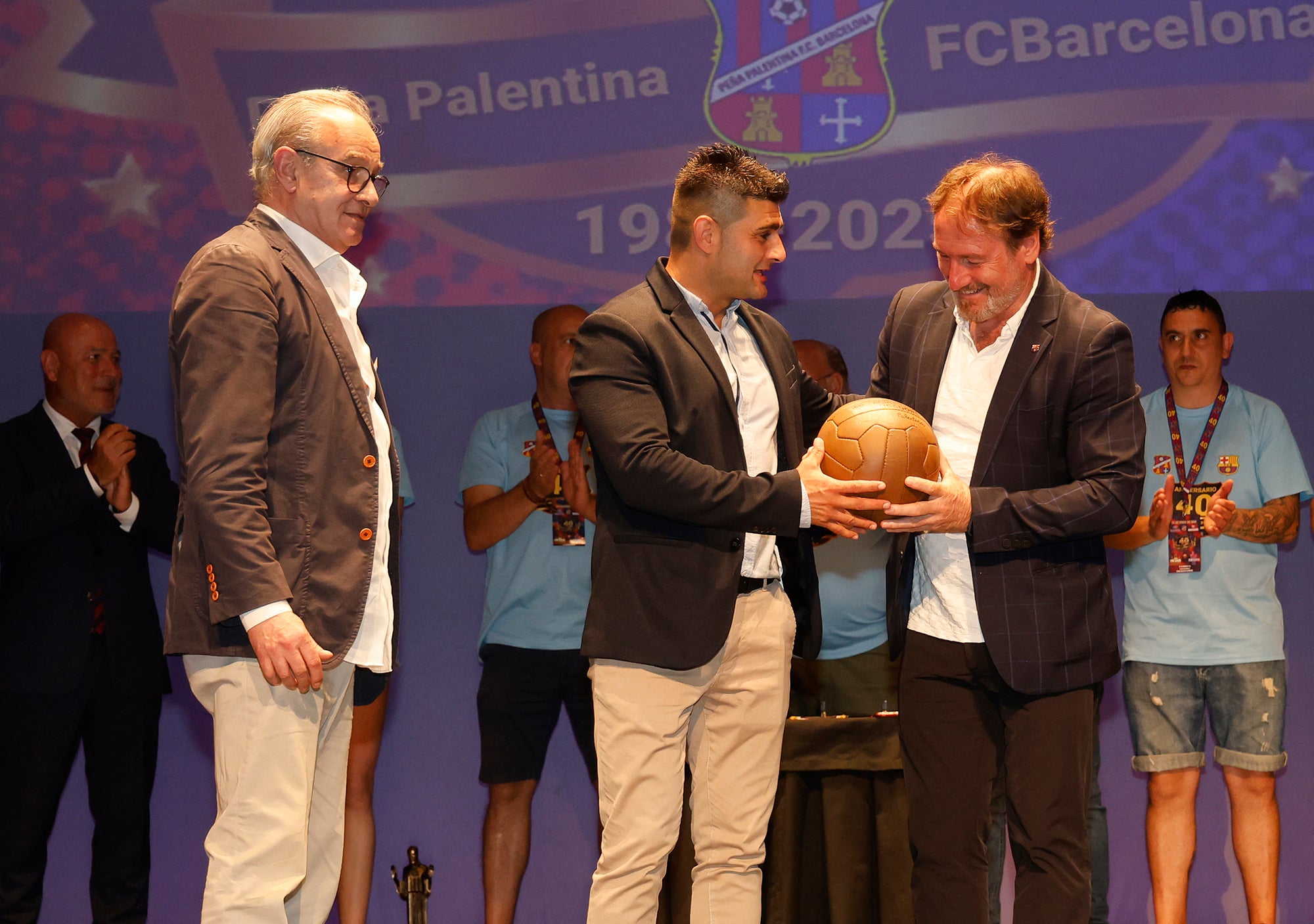 Cuarenta años de barcelonismo en Palencia