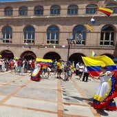 Imagen de la celebración en las calles de Olmedo.