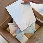 Caja de duelo que entregarán los hospitales de Castilla y León.
