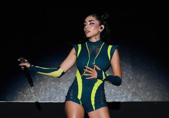 La cantante argentina María Becerra.