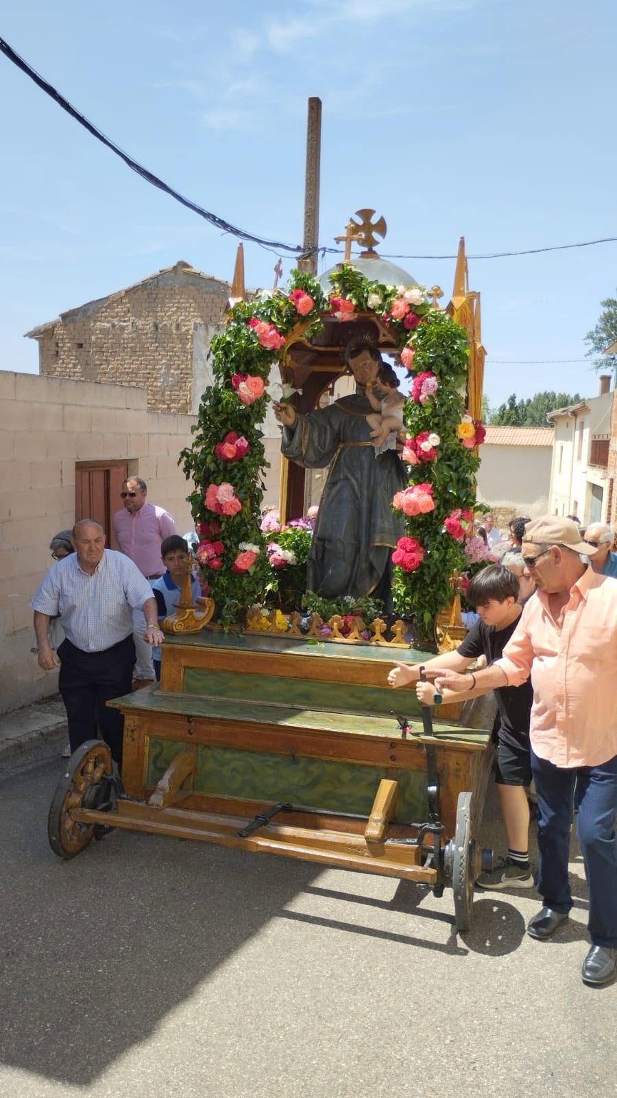 Castrillo de Don Juan celebra a San Antonio de Padua