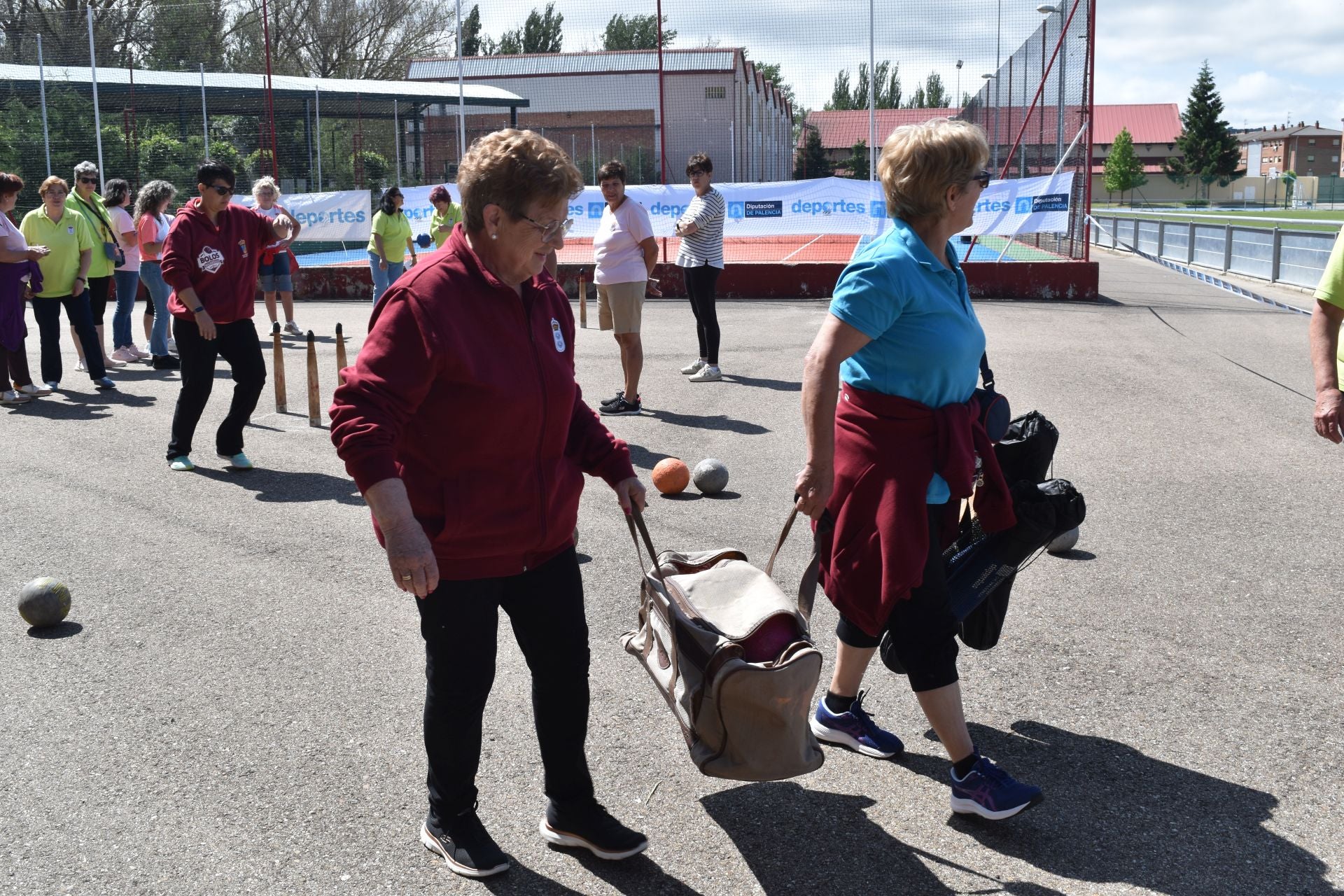 Finales de los juegos populares provinciales en Aguilar