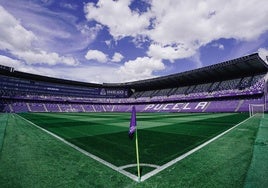 Imagen del estadio Zorrilla.