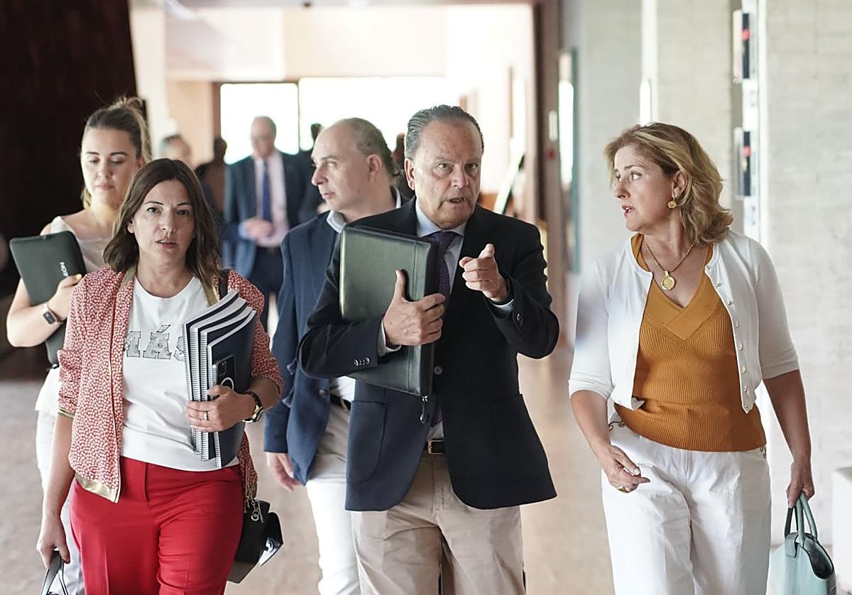 El presidente del Consejo de Cuentas de Castilla y León, Mario Amilivia.