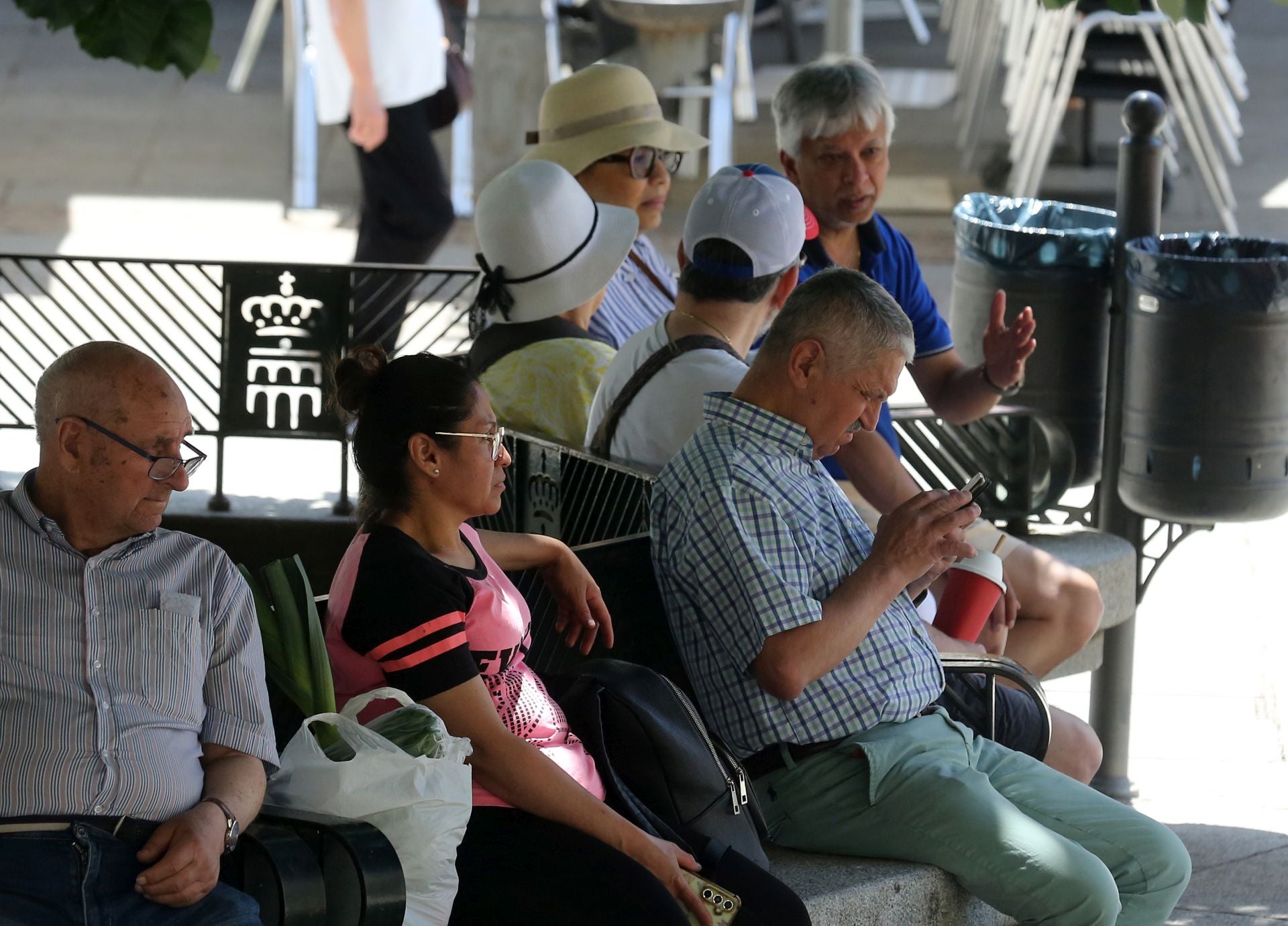 Fotos de las jornadas de calor en Segovia del final de primavera