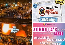 Un festival de música en Simancas y la Champions Burger para este fin de semana