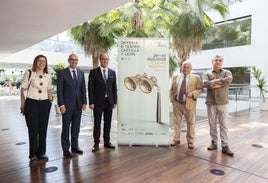 Inmaculada Martínez, Fco. Javier Iglesias, Marcos Iglesias, Gonzalo Santonja y Manuel González.