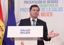 Alfonso Fernández Mañueco, en una image de archivo.