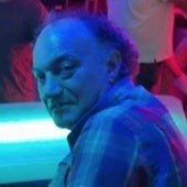 Carmelo, en una imagen de las del bar Carpanta.