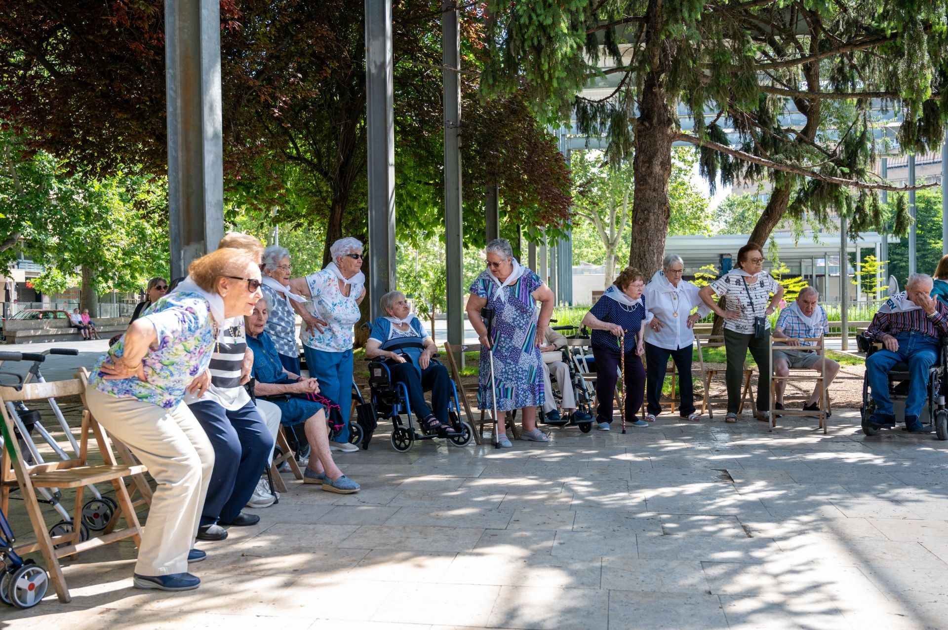 Envejecimiento y ejercicio, juntos en el Parque del Salón