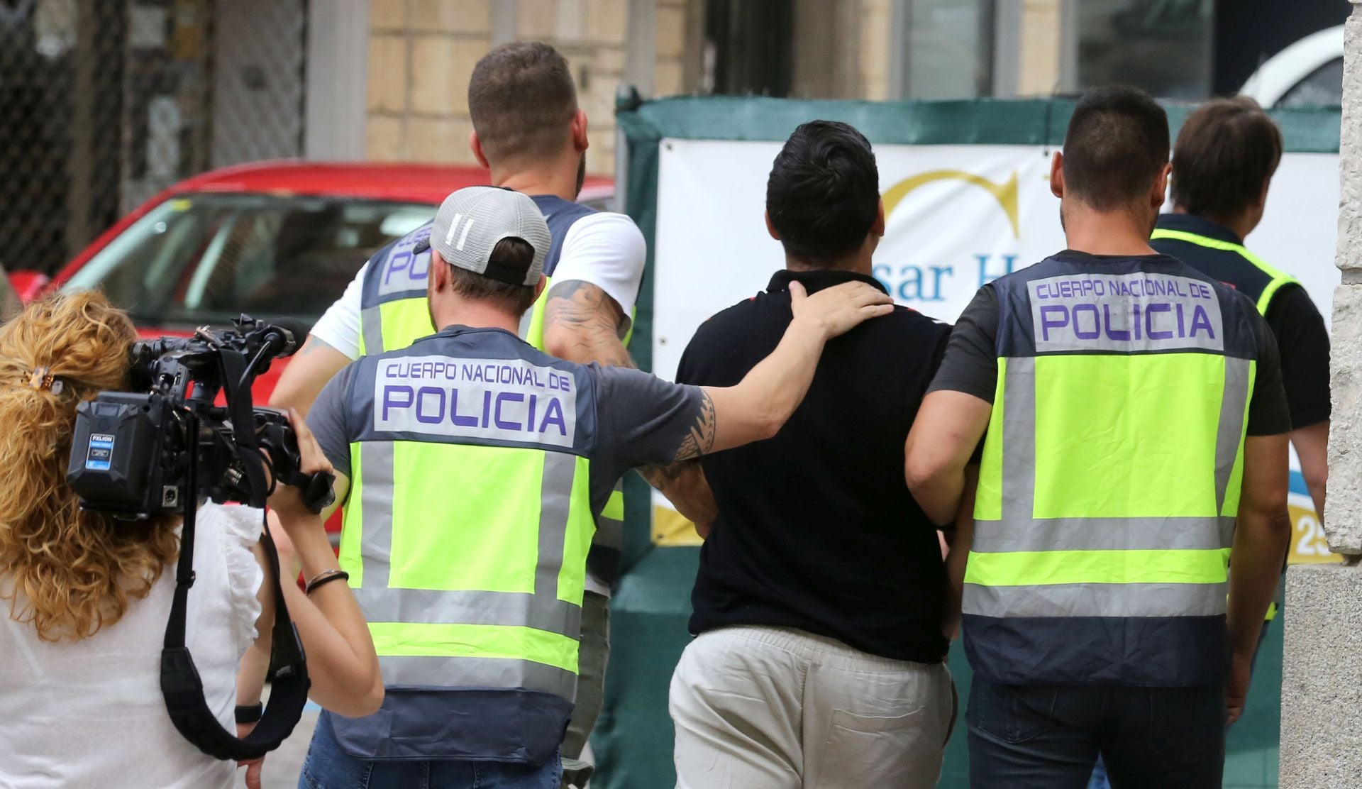Fotos de la operación policial en Segovia