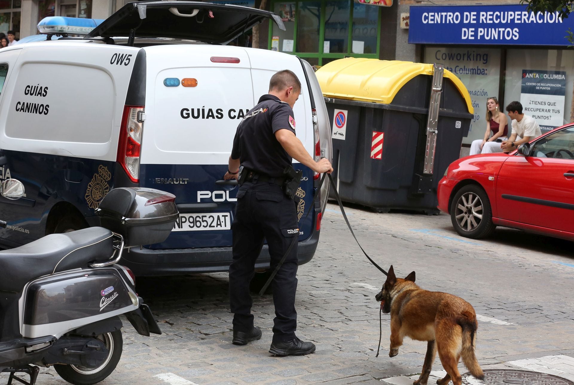Fotos de la operación policial en Segovia