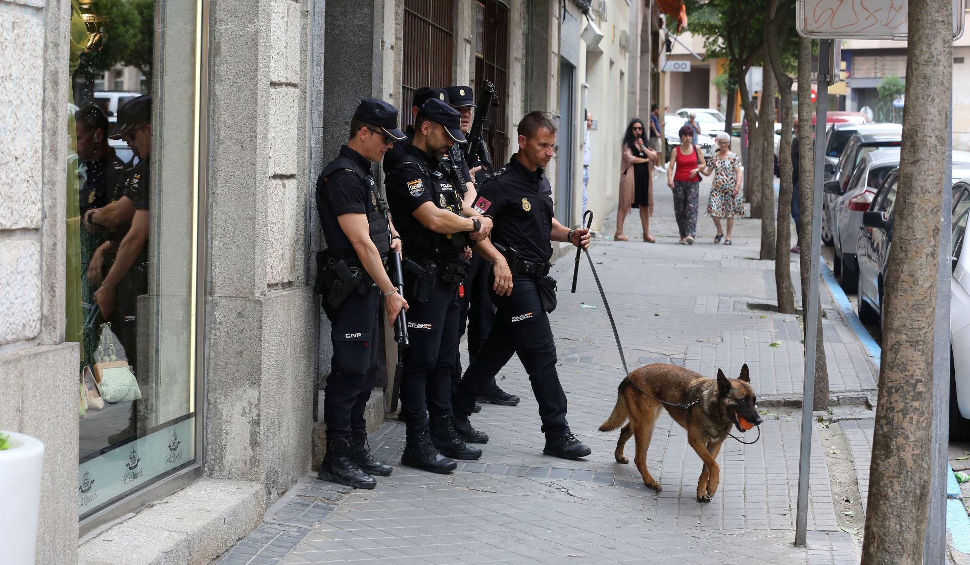 Fotos de la operación policial en Segovia