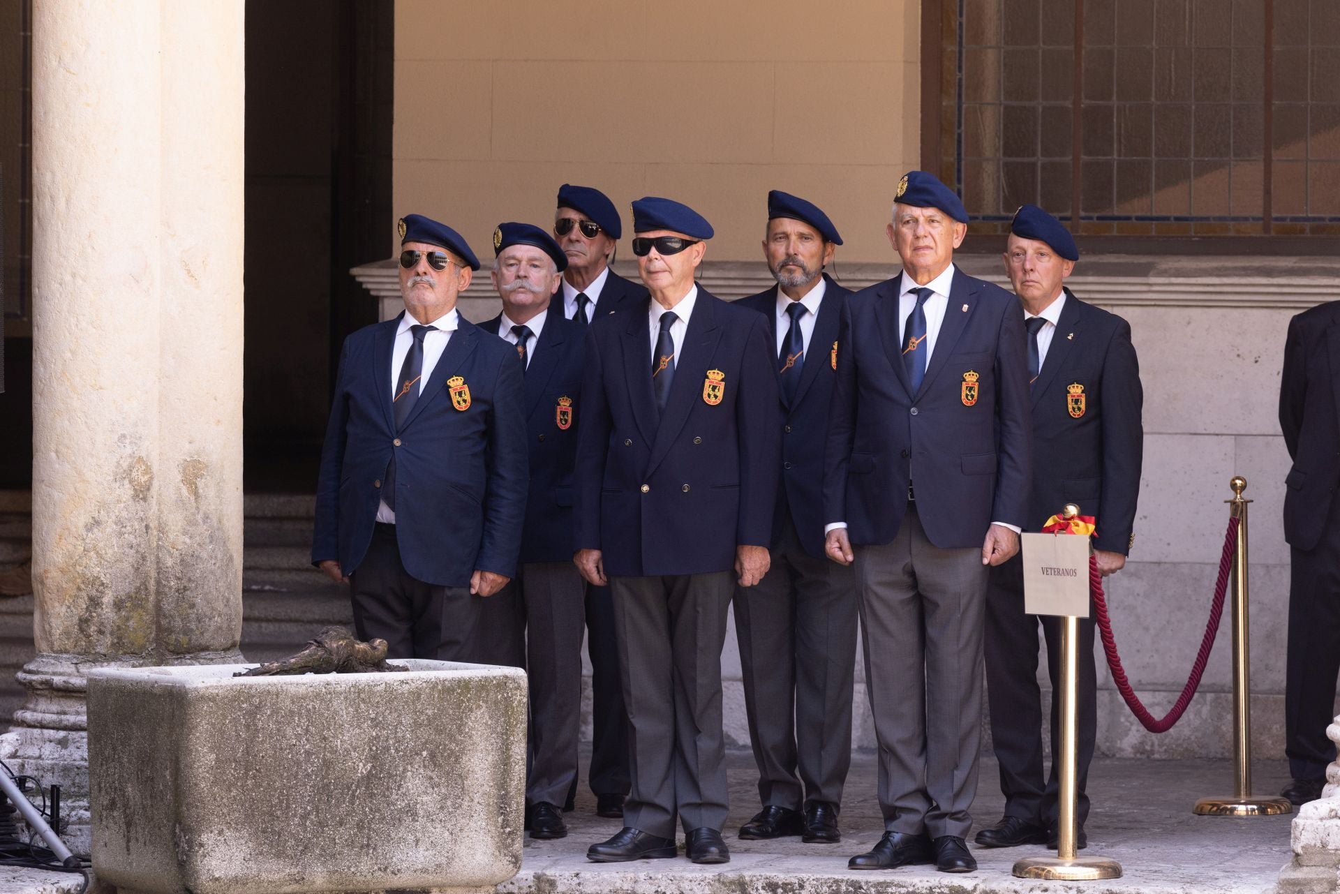 Las imágenes del acto militar en el Palacio Real de Valladolid