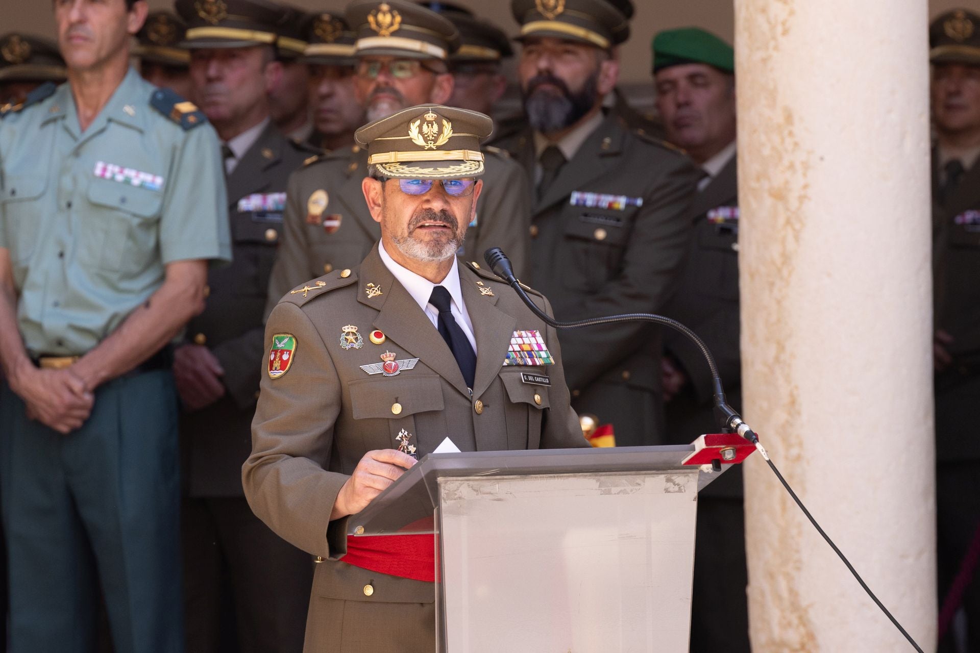 Las imágenes del acto militar en el Palacio Real de Valladolid