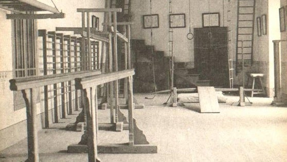 El primer gimnasio de Valladolid nació en un teatro