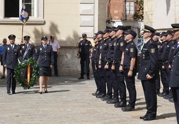 La Policía Nacional rinde homenaje a las víctimas del terrorismo en San Francisco