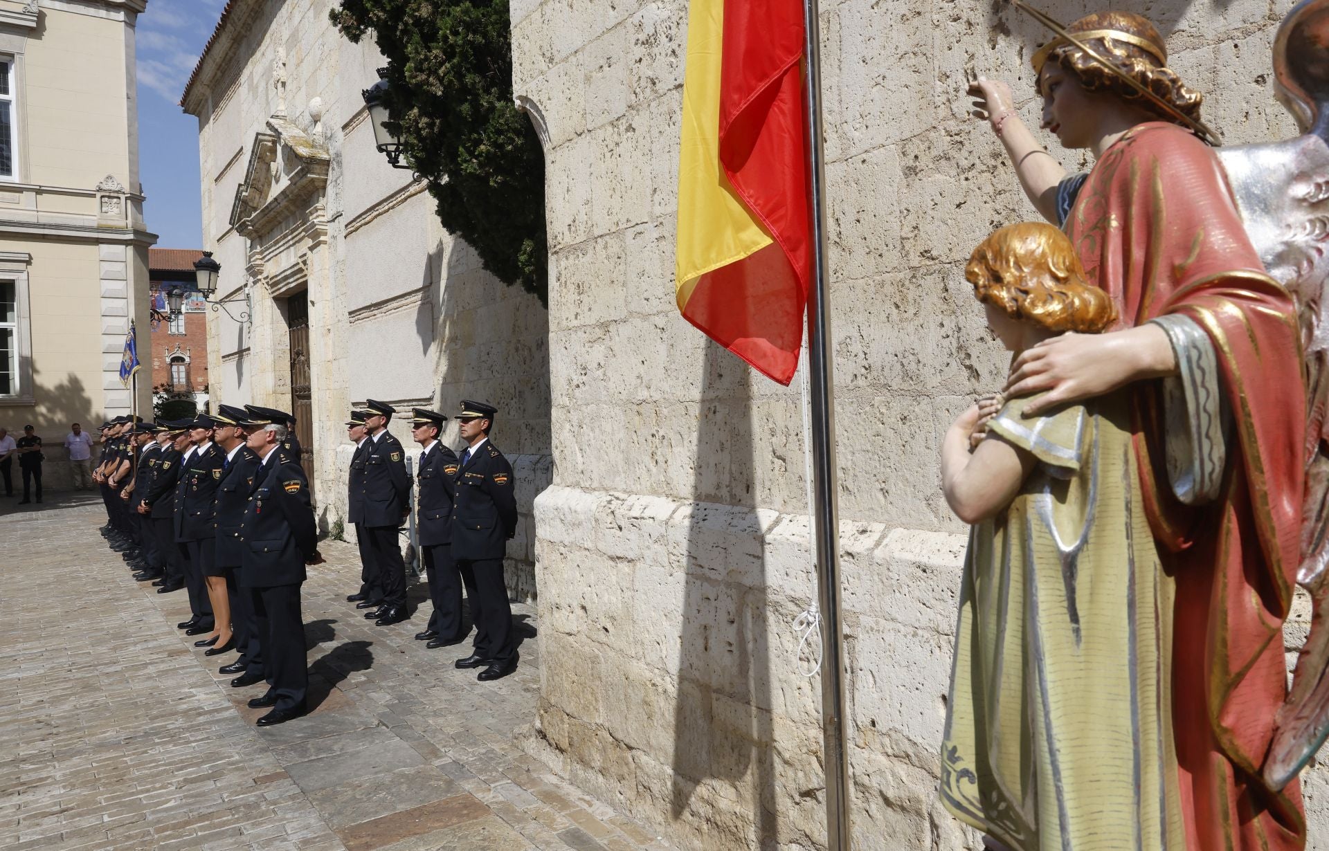 La Policía Nacional de Palencia rinde homenaje a las víctimas del terrorismo