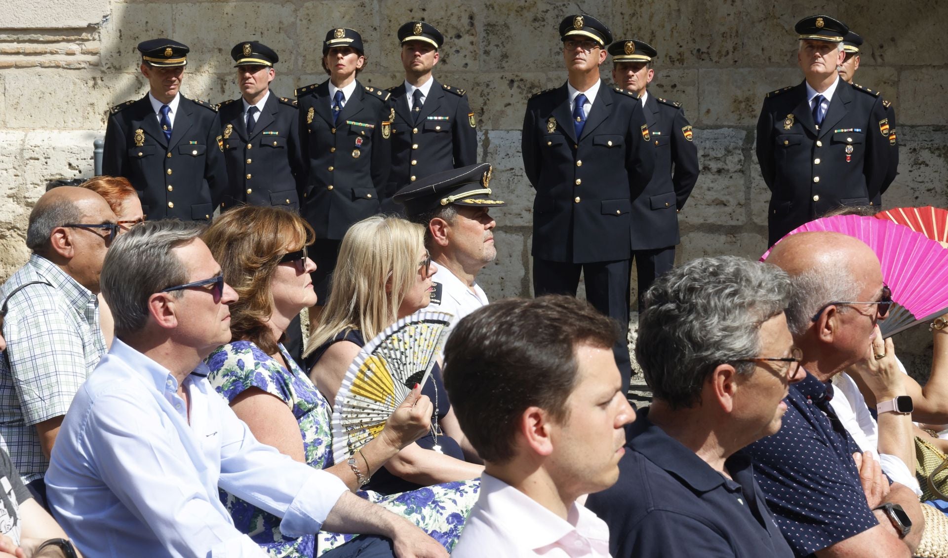 La Policía Nacional de Palencia rinde homenaje a las víctimas del terrorismo