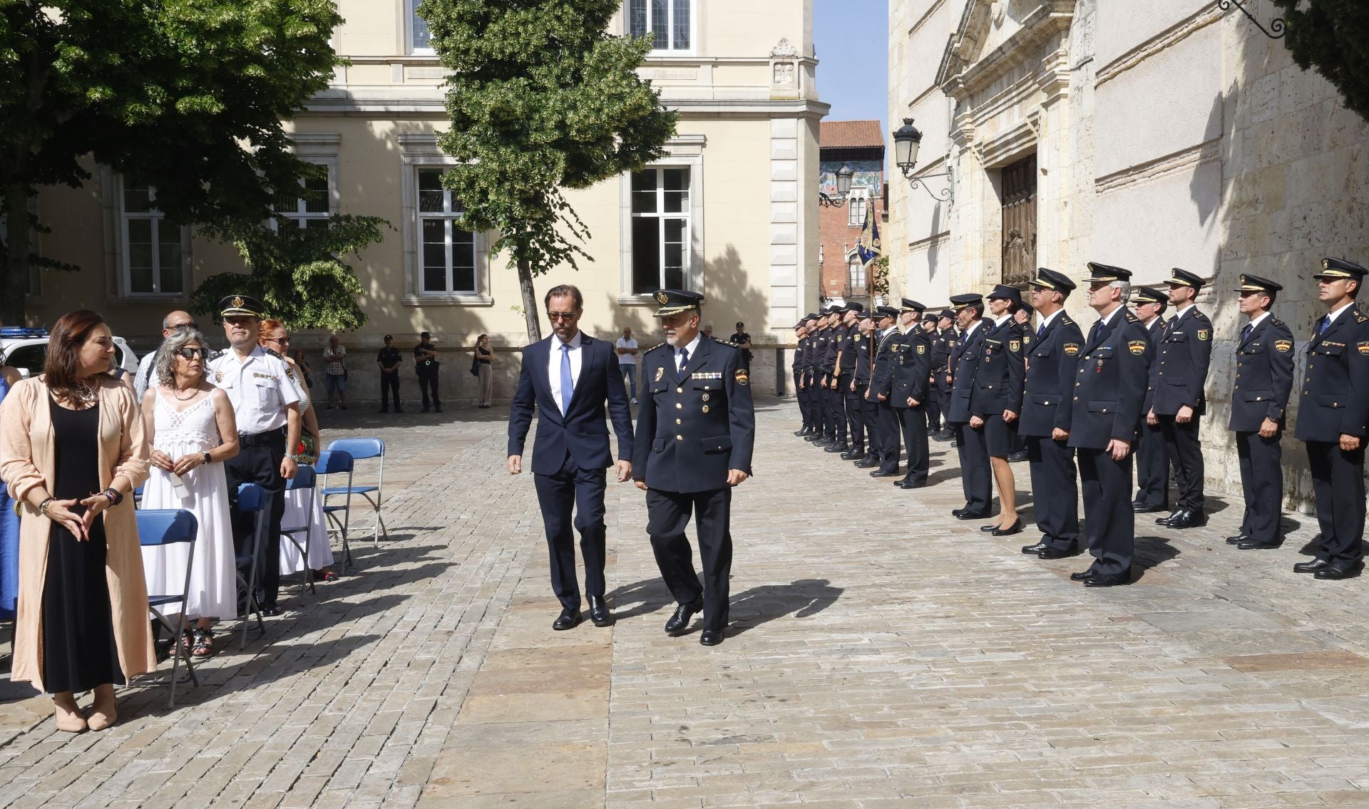 La Policía Nacional de Palencia rinde homenaje a las víctimas del terrorismo