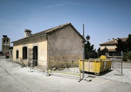 Inicio de las obras en la Casa Barrio de Cabanillas del Monte.