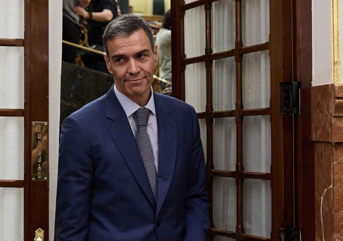 El presidente del Gobierno, Pedro Sánchez.