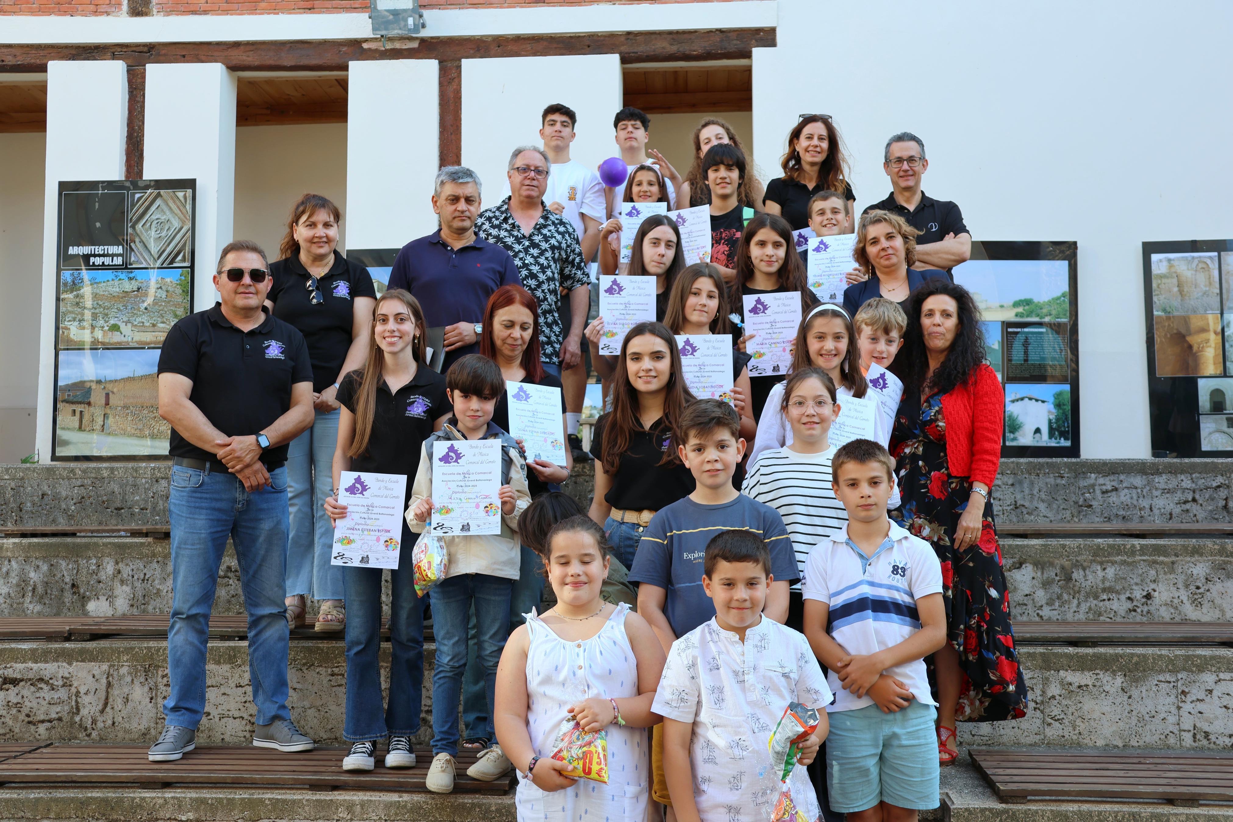 Audición Musical de Fin de Curso en Baltanás