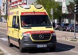 Ambulancia, en imagen de archivo.