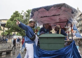 La tajada de San Andrés, uno de los actos principales del día.