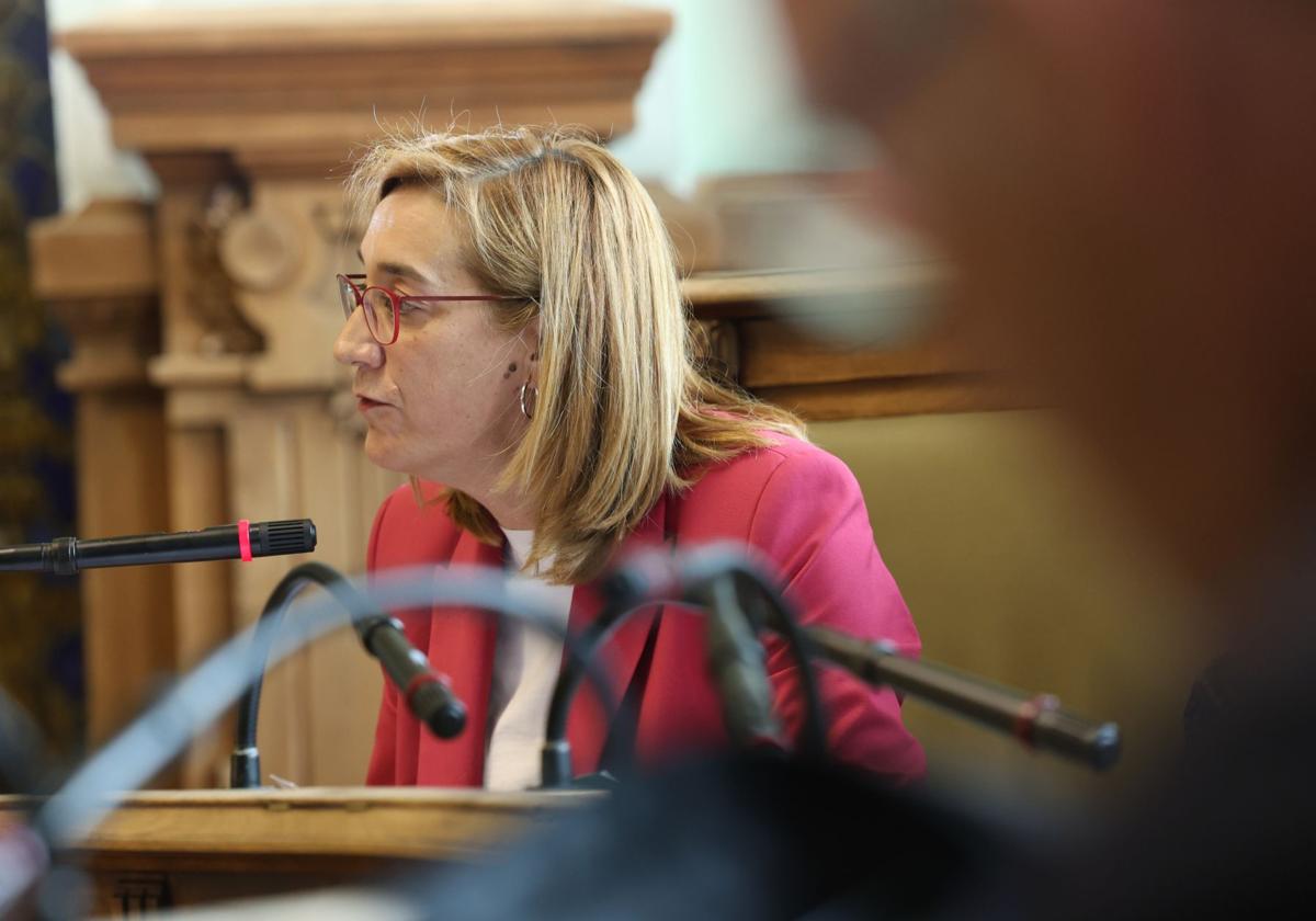 La portavoz de Toma la Palabra, Rocío Anguita, en una imagen de archivo.
