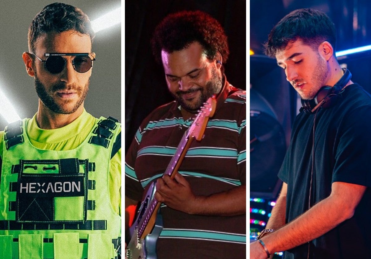 Don Diablo, Carlos Jean y Joyse, los DJ del sábado en la Plaza Mayor.