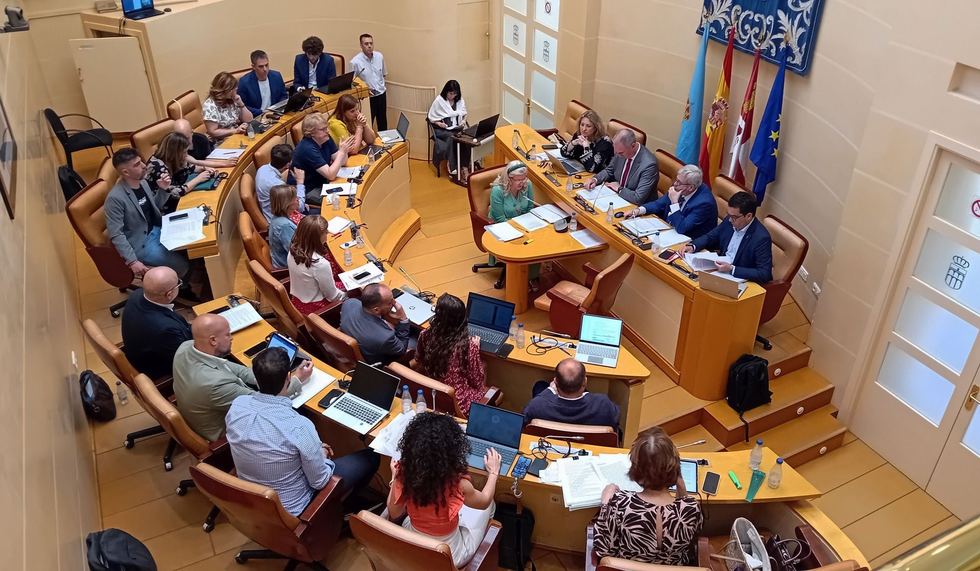 Pleno del Ayuntamiento de Segovia correspondiente al mes de junio.