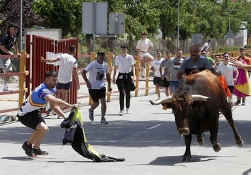 Un herido con pronóstico reservado en el tercer encierro de las fiestas de Zaratán