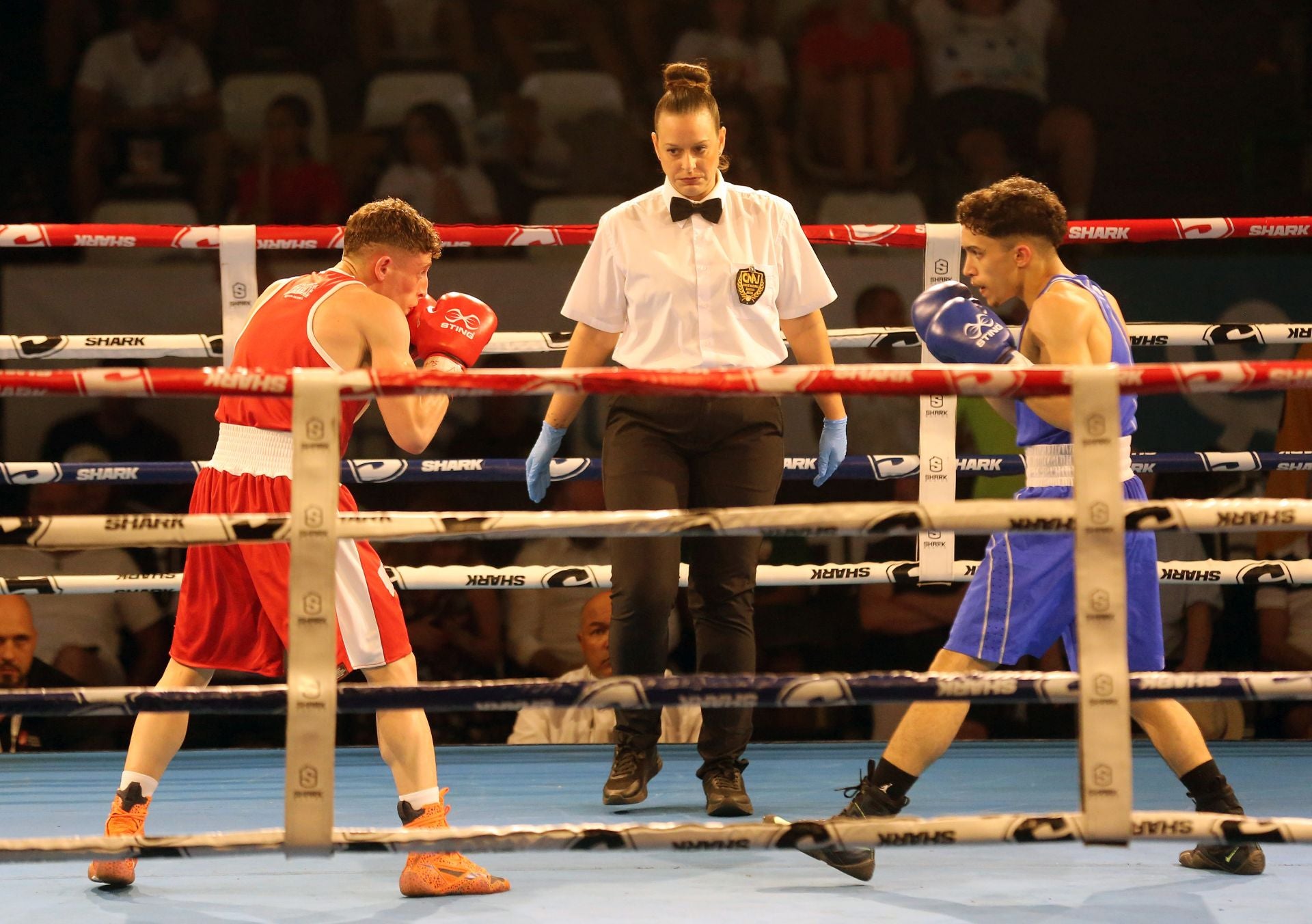Fotos del campeonato de boxeo en Segovia