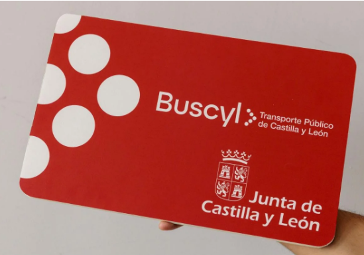 Tarjeta Buscyl de la Junta.