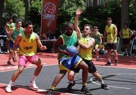 Campeonato de baloncesto 3x3 en Valladolid