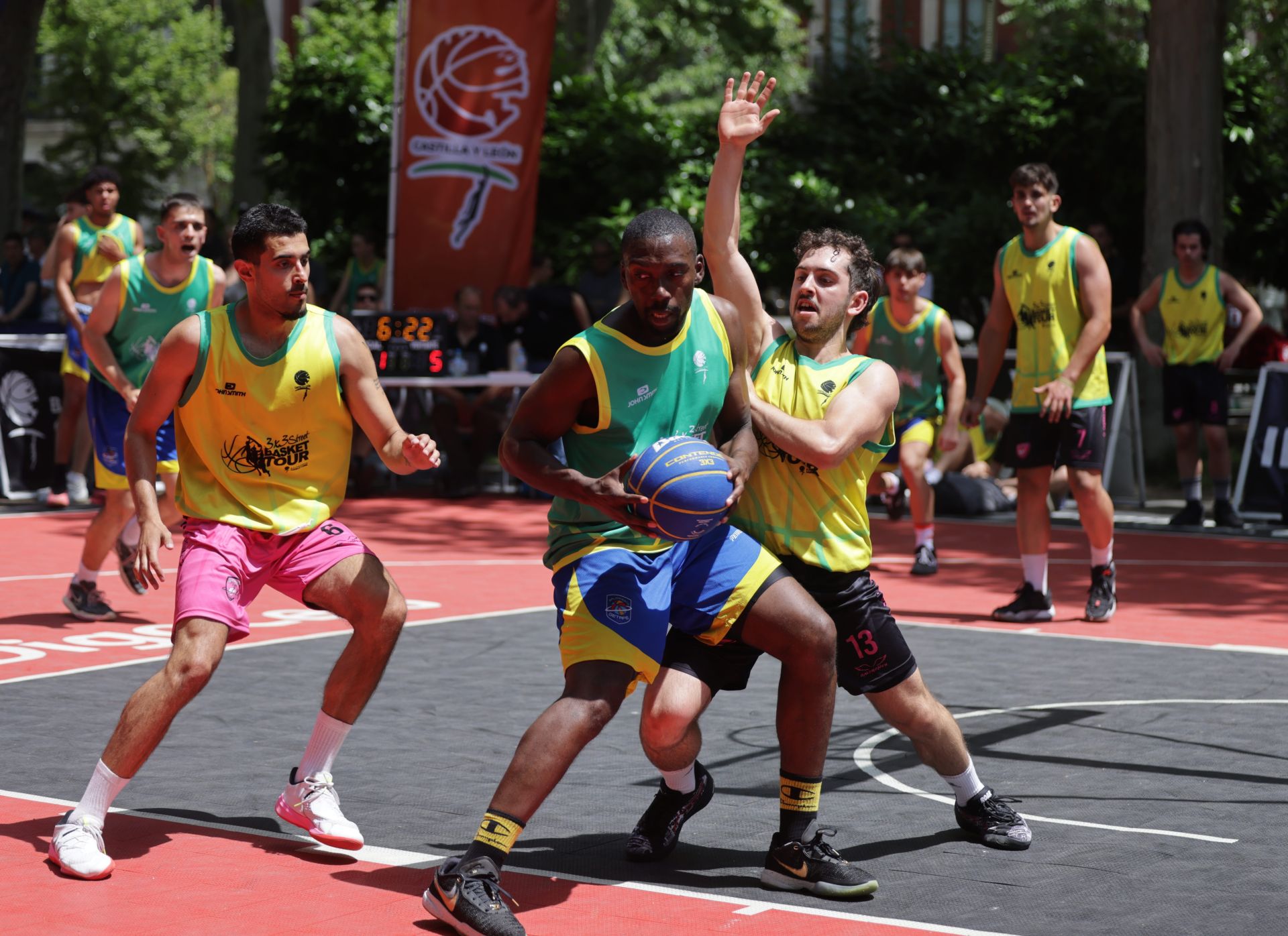 Campeonato de baloncesto 3x3 en Valladolid