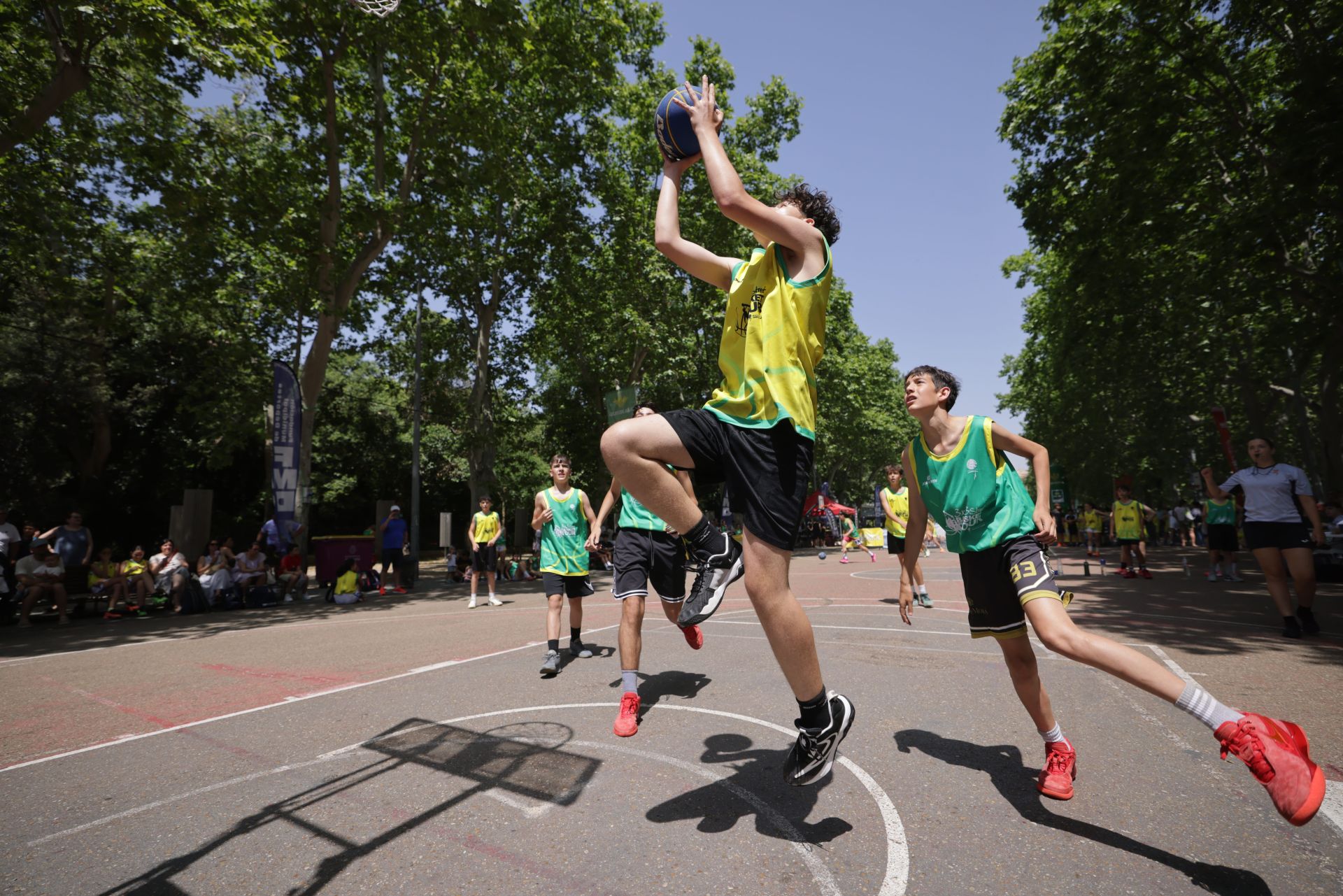 Campeonato de baloncesto 3x3 en Valladolid