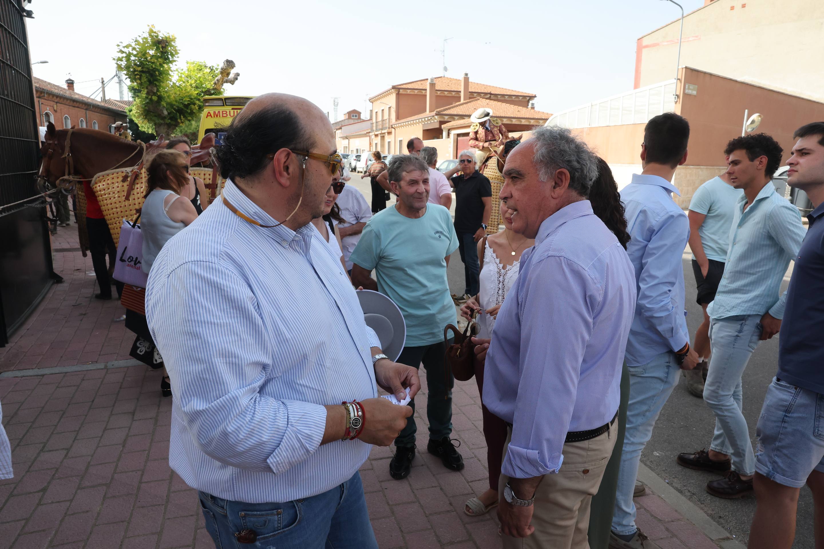 La novillada en Nava del Rey, en imágenes