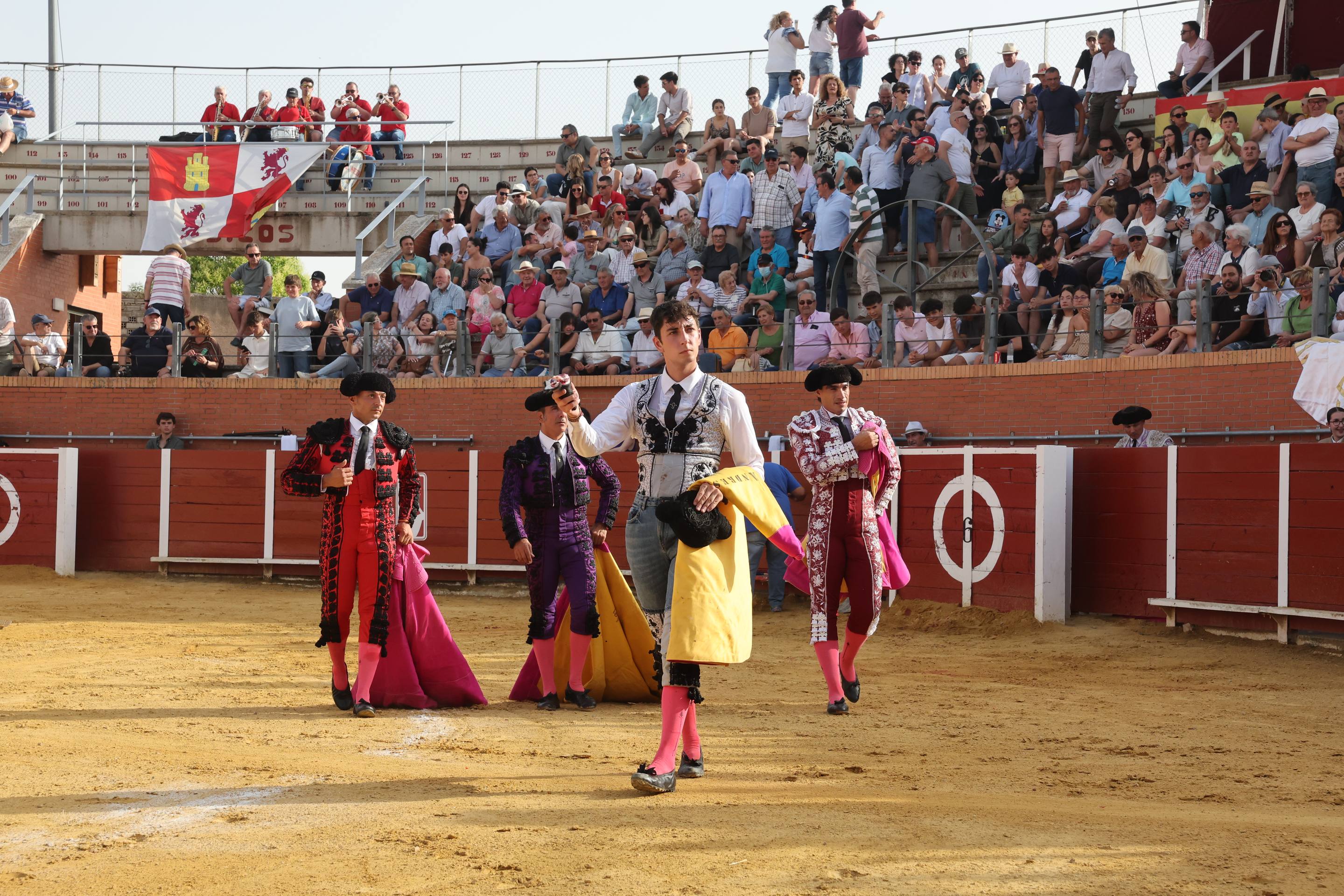 La novillada en Nava del Rey, en imágenes