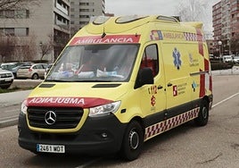 Ambulancia de Sacyl, en imagen de archivo.