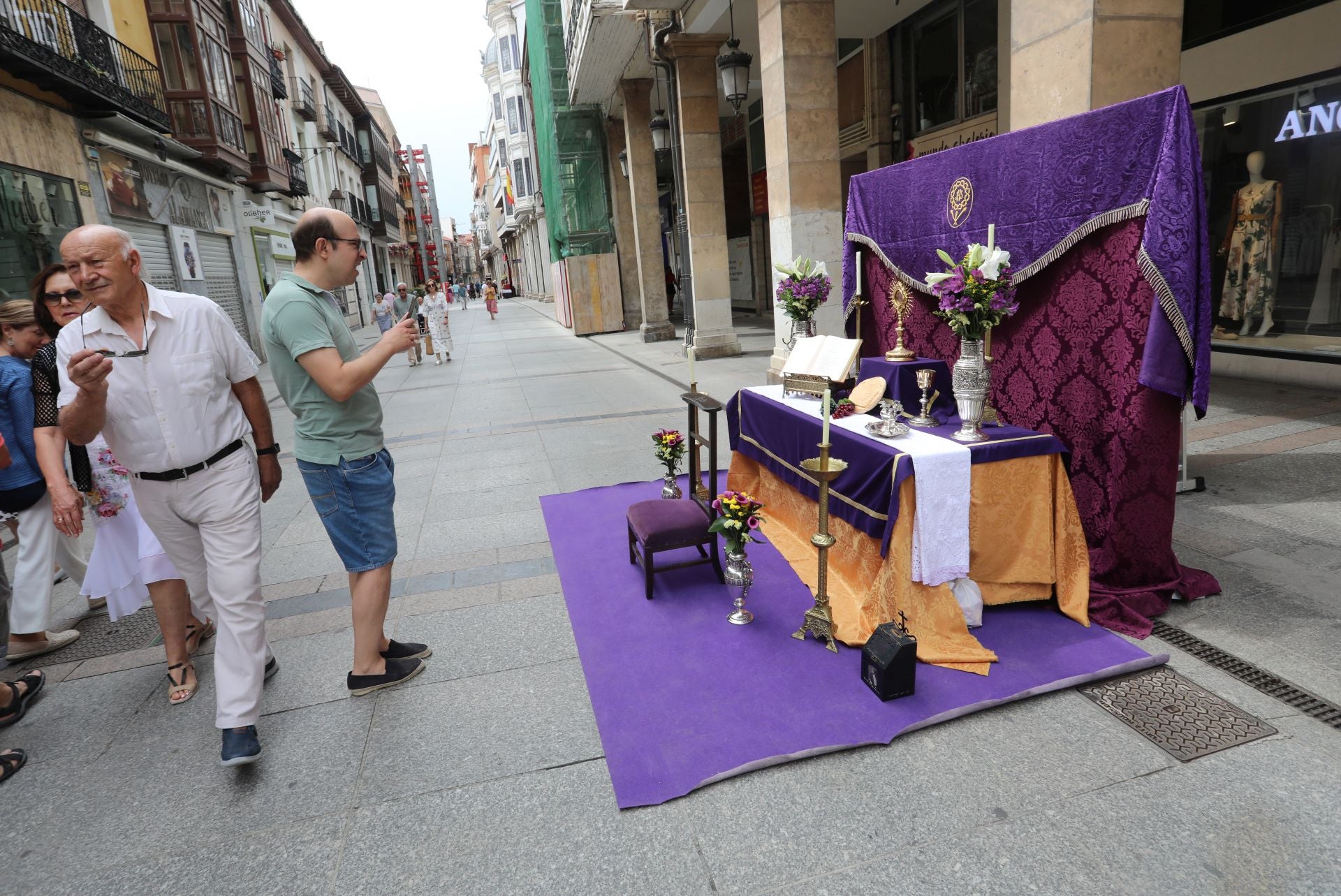 Así ha sido la procesión del Corpus en Palencia