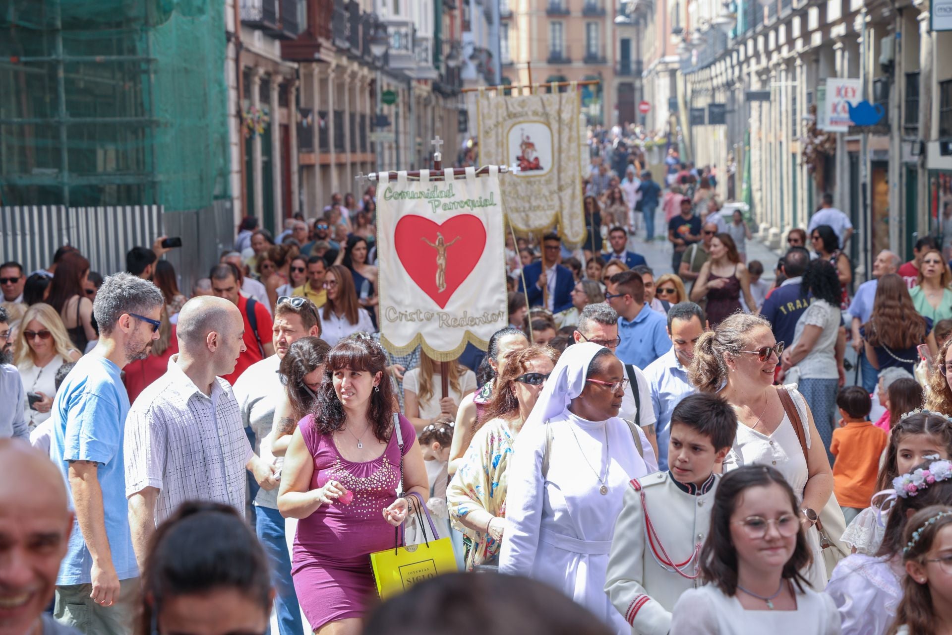 Procesión del Corpus en Valladolid