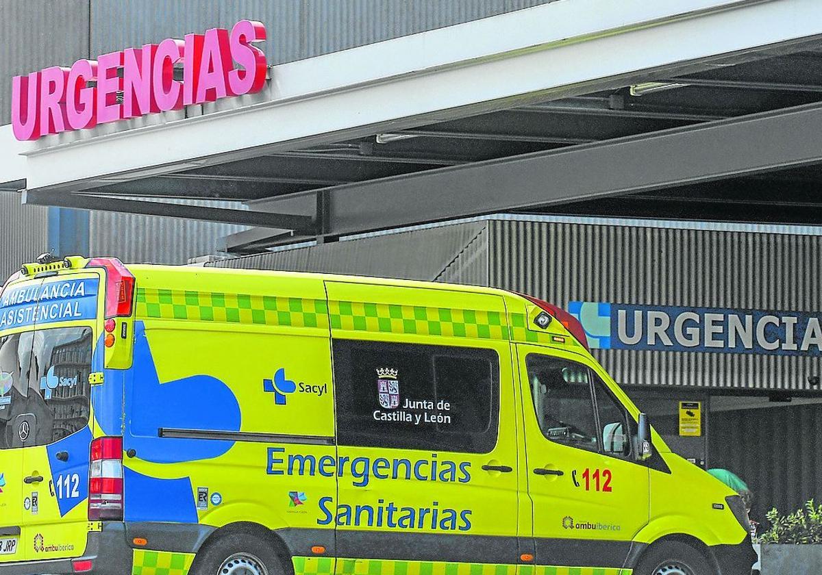 Ingreso a las urgencias en el hospital Clínico.
