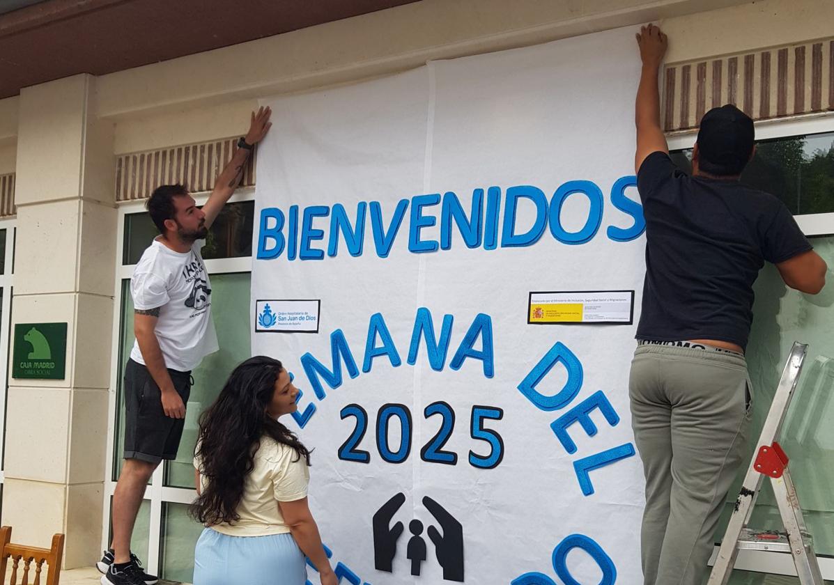 Cartel de la celebración que se ha alargado una semana.